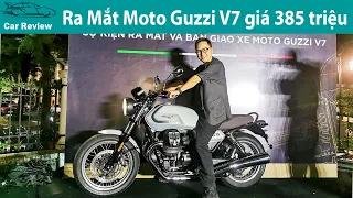 Môtô Ý cho Quý Ông Việt Moto Huzzi V7 ra mắt tại Việt Nam, giá từ 385 triệu