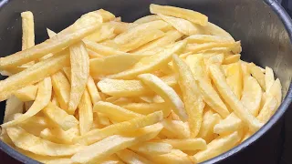 السر باش تجيك الفريت خاوية او مقرمشة بحال ديال المطاعم 🍟les frites