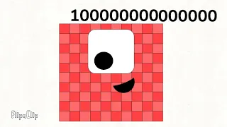 Numberblocks 1 10 100 1000 10000 100000 to infinity