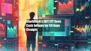 BlackRock’s IBIT ETF Sees Cash Inflows for 69 Days Straight