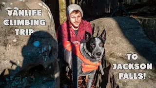 First Climbing Trip In The Van | Jackson Falls