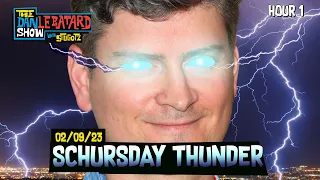 The Interrobang with Mike Schur + Schursday Thunder | 02/09/23 | The Dan LeBatard Show with Stugotz
