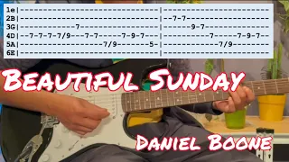 Beautiful Sunday - Daniel Boone (Instrumental Cover with Tabs)