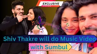 Shiv Thakre Upcoming Song Coming With Sumbul Touqeer | Telly Glam