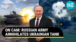 Ukrainian Tanks Blown To Pieces By Putin's Men; Watch Russian Army 'Wipe Out' 655 Troops