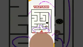 TOILET RUSH GAME LEVEL 26 SAMPAI 28 😅seneng aku #toiletrush#game#viral #trending #gameplay