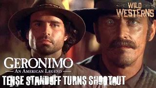 Geronimo: An American Legend | Backstabbing Hunters Cause Shootout (ft. Jason Patric)| Wild Westerns