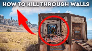 RUST how to kill through walls bug/glitch