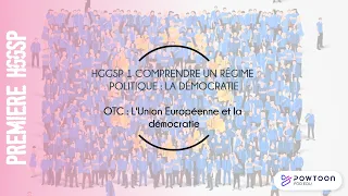 HGGSP Première L'Union Européenne et la démocratie