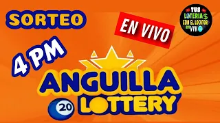 Transmision Sorteos ⭐Anguilla Lottery 4 de la tarde VIVO de hoy miercoles 1 de mayo del 2024