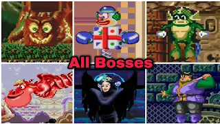 Castle Of Illusion - All Bosses (No Damage)