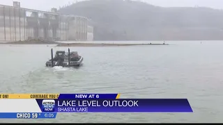 Shasta Lake rises nearly 3 feet in a week