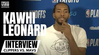 Kawhi Leonard Answers If LA Clippers Have an Answer for Luka Doncic: "We Have to Play Team Defense"