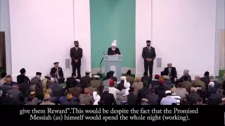 Friday Sermon Summary 14th November