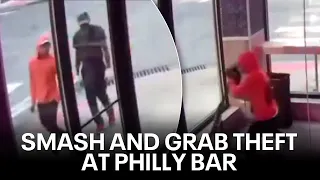 Suspects smash window of Philadelphia bar, steal electric scooter: police