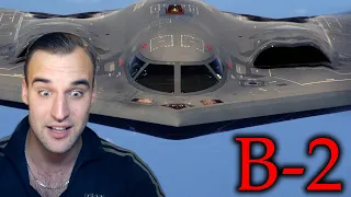 Estonian Soldier reacts to U.S. most advanced Bomber B-2