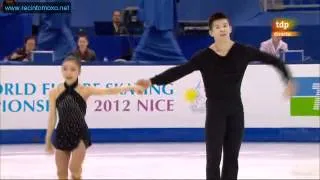 Narumi Takahashi and Mervin Tan SP Nice World Championships 2012