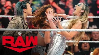 Asuka spits blue mist at Chelsea Green to save Bianca Belair from 2-on-1 attack: Raw, March 6, 2023