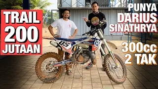 NYOBAIN TRAIL SULTAN HUSQVARNA TX300 punya Darius Sinarthya