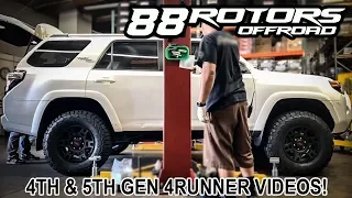 4th & 5th Gen Toyota 4Runner on 33" Tires - Does it RUB? NO!