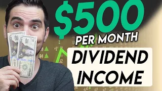 How Many Shares of Stock To Make $500 Per Month In Dividend Passive Income