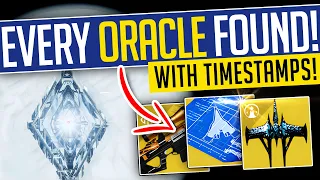 Destiny 2 | EVERY ORACLE FOUND! How To Get Karve of the Worm Exotic Ship - Into The Light