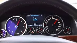 Туарег 3.0 TDI 239 л.с., разгон с 0-100=9 сек; с 0-180=33 сек