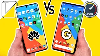 Huawei P50 Pro vs Pixel 6 Pro Speed Test