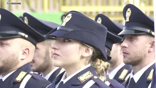 Giuramento per il 218esimo corso di formazione della scuola di polizia di stato ...