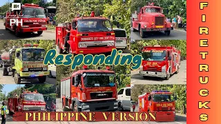 PH Firetrucks Responding Compilation Videos HD 🚨| Best of 2023. Dumaguete City, Neg. Or.