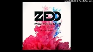 Zedd - I Want You To Know (Kashif Remix)