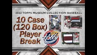 CASE #1 of 10   -   2022 MUSEUM COLLECTION 10 Case ( 120 Box) Player Break eBay 09/09/22