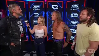 Adam Copeland/Kenny Omega/Chris Jericho promo (10/4/23)