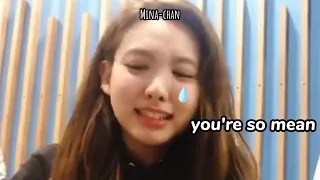 Momo being *savage* and left Nayeon broken hearted