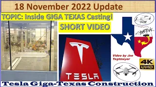Inside Giga Press section SHORT Video shot on 18 Nov 2022 at Giga Texas iin 4K