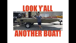 LOOK Y'ALL ! ANOTHER BOAT  | Grizzly Tracker 1860