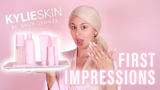 KYLIE SKIN FIRST IMPRESSIONS!!!