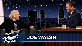 Joe Walsh on Playing with Peter Townshend, VetsAid Charity Show & He Jams on the Clarinet