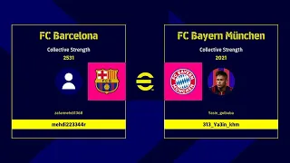 eFootball™ 2023 Ps4 Online barcelona vs bayern munich