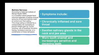 IDENTIFICATION AND PREVENTION OF EATING DISORDERS IN ADOLESCENTS