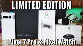 Google Pixel 7 Pro & Pixel Watch Collection Edition!  First Look!  #giftfromgoogle!