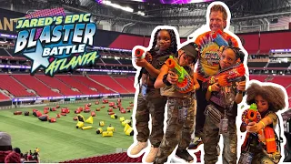 WORLDS LARGEST NERF WAR WITH OVER 4000 PEOPLE! (Jared’s epic nerf battle Atlanta)