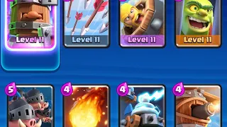 Recruits evolution isn't strong??  clash royale