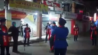 Bangladeshi Police singing