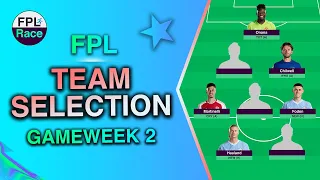 Gameweek 2 Team Selection | What to do with Gabriel? | FPL 2023-24
