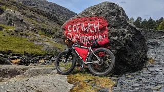 Bike packing Cwmorthin quarry