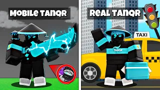 TANQR Took A Break, So I BECAME THE MOBILE TANQR (Roblox Bedwars)