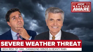 High risk of severe weather in Charlotte, NC: #WakeUpCLT To Go 8/7/23