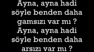 Dünyanın Sonuna Doğmuşum lyrics