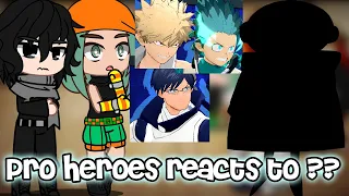 Pro Heroes reacts to Zeno vs MHA ppower level || Gacha Club || || GOKU ||